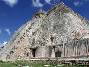 Uxmal, Ruine einer großen Stadt der Maya in Mexiko