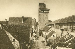 Nördlingen, Wehrgang zum Reimlinger Tor, Deutschland