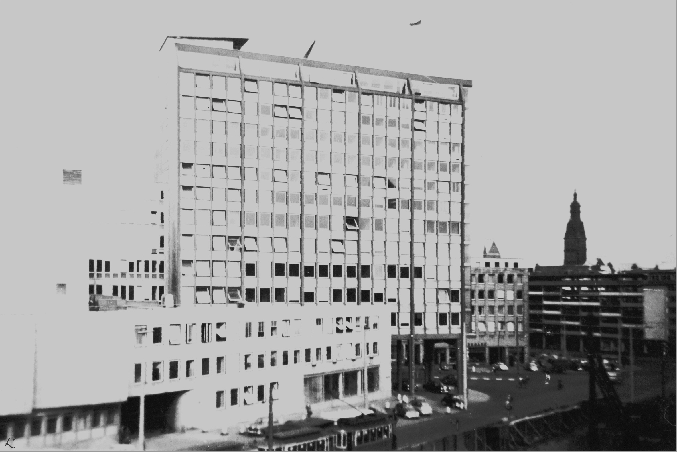 1957 Axel Springer Hochhaus 1957 Hamburg Fotos auf