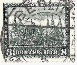 Weimarer Republik – Nothilfe-Briefmarke “Aachen” 1930