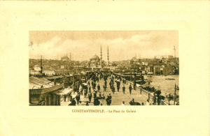 Constantinople – Le Pont de Galata, Galatabrücke